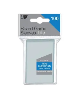 Ultra Pro Mini American Lite Board Game Sleeves 100 - 41x63mm