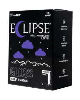 Ultra Pro Gloss Eclipse Standard Deck Protector Sleeves 105 - Royal Purple