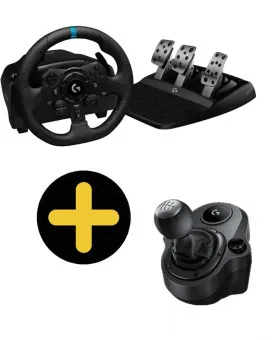 Volan Logitech G923 Trueforce Racing Wheel + Logitech Driving Force Shifter 
