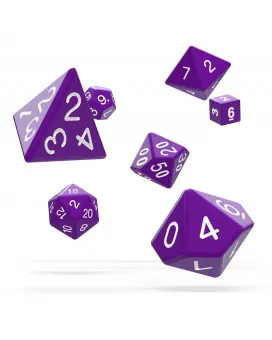 Kockice Oakie Doakie Dice RPG Set Solid - Purple (7) 