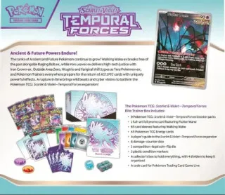 Društvena igra - Pokemon - Scarlet & Violet - Temporal Forces - Elite Trainer Box 