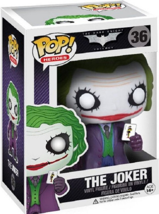 Bobble Figure DC - Batman The Dark Knight Trilogy POP! - The Joker 