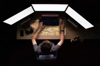 Podloga Lord Of The Rings - Middle Earth Map XL Desk Pad 