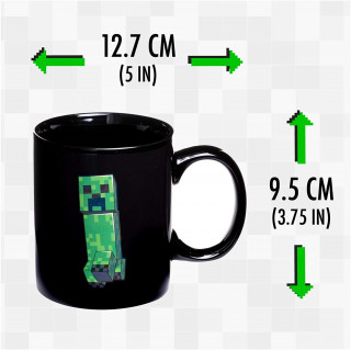 Šolja Paladone Minecraft Creeper Heat Change Mug 