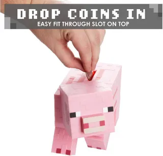 Kasica Paladone Minecraft - Pig - Money Bank 