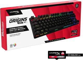 Tastatura HyperX Alloy Origins Core PBT - Red Linear 