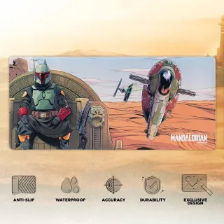 Podloga Star Wars - The Book of Bobba Fett - XL Desk Pad 