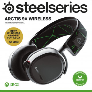 Slušalice Steelseries Arctis 9 X Wireless - Black 