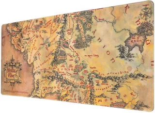 Podloga Lord Of The Rings - Middle Earth Map XL Desk Pad 