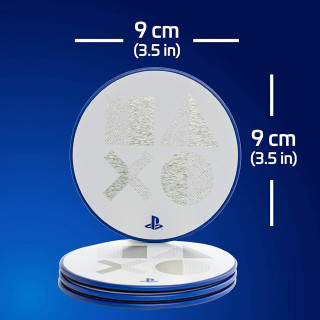 Podmetači za čaše Playstation 5 - Metal Coasters 