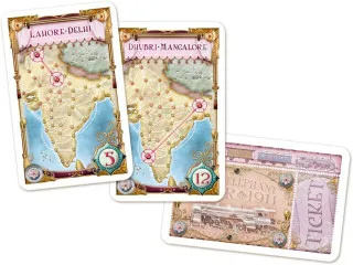 Društvena igra Ticket To Ride India & Switzerland (Eng) 