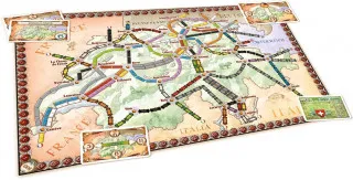 Društvena igra Ticket To Ride India & Switzerland (Eng) 