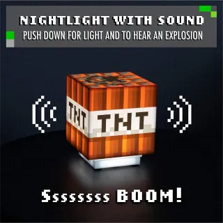 Lampa Paladone Minecraft - TNT Light With Sound 