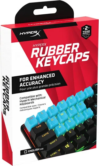 Keycaps HyperX - Rubber Keycaps - Blue 