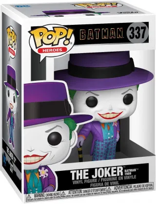 Bobble Figure DC - Batman POP! - The Joker (Batman 1989) 