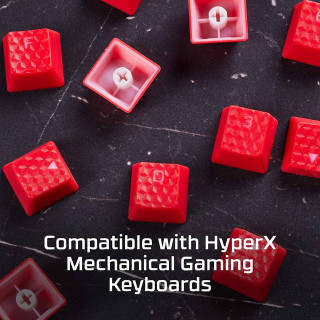 Keycaps HyperX - Rubber Keycaps - Red 