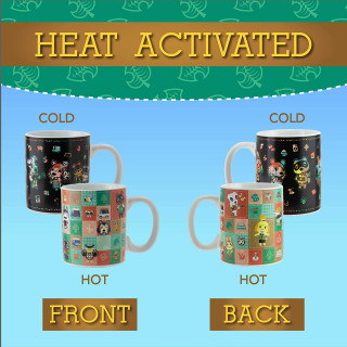 Šolja Paladone Animal Crossing - Heat Change Mug 