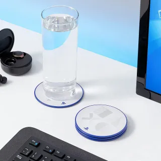 Podmetači za čaše Playstation 5 - Metal Coasters 