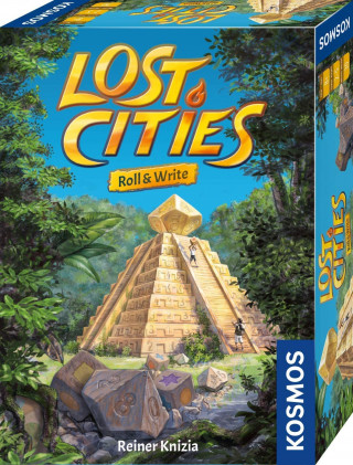 Društvena igra Lost Cities Roll & Write 