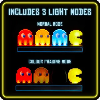 Lampa Paladone Icons - Pac Man and Ghosts Light 