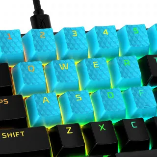 Keycaps HyperX - Rubber Keycaps - Blue 
