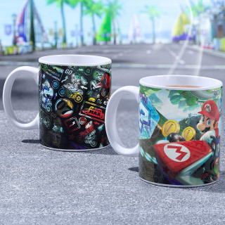 Šolja Paladone Mario Kart Heat Change Mug 