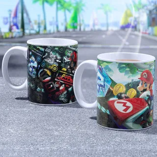 Šolja Paladone Mario Kart Heat Change Mug 