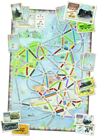 Društvena igra Ticket To Ride United Kingdom 