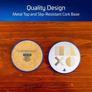 Podmetači za čaše Playstation 5 - Metal Coasters 