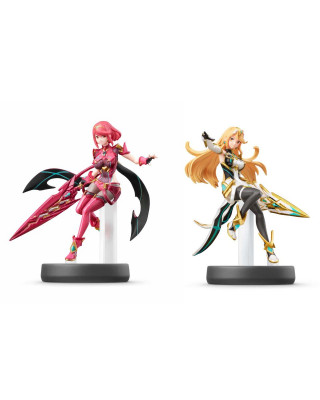 Amiibo Super Smash Bros - Pyra and Mythra - Xenoblade Duble pack 