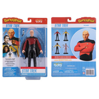 Action Figure Bendyfigs Star Trek - Captain Picard 