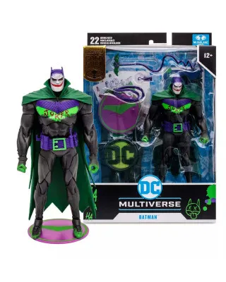 Action Figure DC Multiverse - Batman (Jokerized) (Batman: White Knight) - Gold Label 