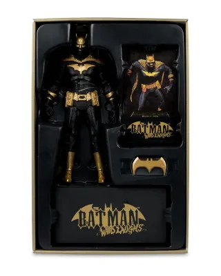 Action Figure DC Multiverse - Batman of Earth-22 Infected - Batman Dark Metal - Gold Label 