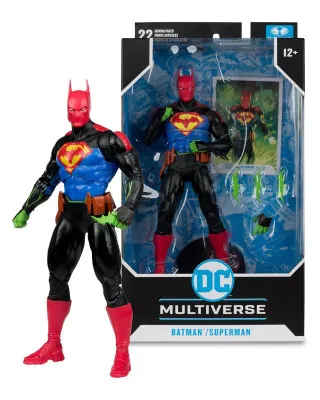 Action Figure DC Multiverse - The Batman Wave 2 - Batman/Superman Fusion 