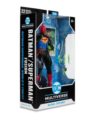 Action Figure DC Multiverse - The Batman Wave 2 - Batman/Superman Fusion 