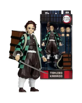 Action Figure Demon Slayer Kimetsu No Yaiba - Tanjiron Kamado with Nezuko Box 