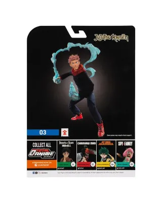 Action Figure Jujutsu Kaisen - Total Anime - Juji Itadori 