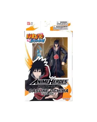 Action Figure Naruto Shippuden - Anime Heroes - Uchiha Sasuke Taka 