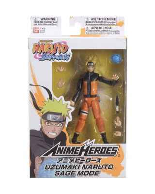 Action Figure Naruto Shippuden - Anime Heroes - Uzumaki Naruto - Sage Mode 