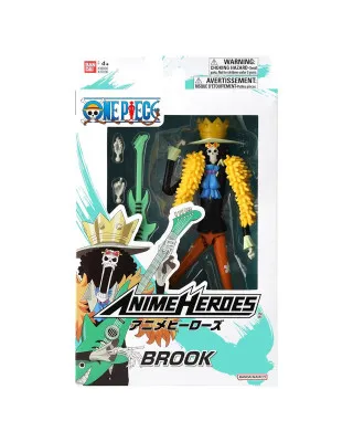 Action Figure One Piece - Bandai Anime Heroes - Brook 