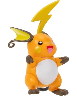 Action Figure Pokemon Select - Pichu, Pikachu, Raichu (3-Pack) 