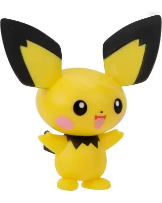 Action Figure Pokemon Select - Pichu, Pikachu, Raichu (3-Pack) 