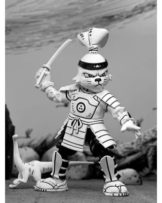 Action Figure Samurai Adventure Usagi Yojimbo - Yojimbo Black & White 