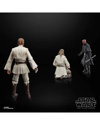 Action Figure Star Wars Episode I Black Series - 3-Pack Qui-Gon Jinn, Darth Maul, Obi-Wan Kenobi 