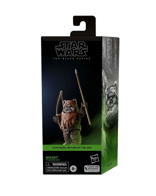 Action Figure Star Wars Return of the Jedi - The Black Series - Wicket 