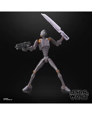 Action Figure Star Wars The Clone Wars - Black Series - Commando Droid 