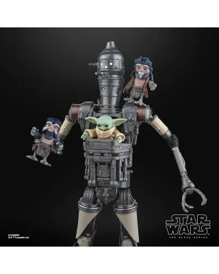 Action Figure Star Wars The Mandalorian Black Series 2-Pack - IG-12 & Grogu 