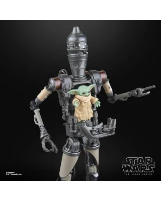 Action Figure Star Wars The Mandalorian Black Series 2-Pack - IG-12 & Grogu 