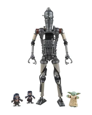 Action Figure Star Wars The Mandalorian Black Series 2-Pack - IG-12 & Grogu 