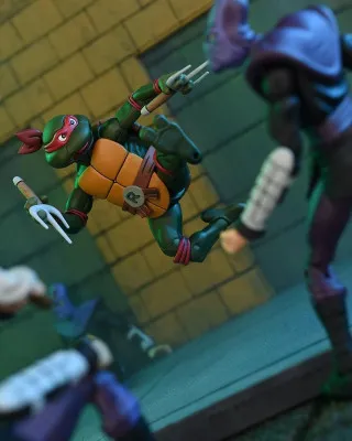 Action Figure Teenage Mutant Ninja - Ultimate Raphael Is Cool But Rude VHS Style 